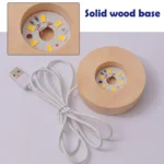 چراغ خواب گوی کریستالی طرح کره زمین سایز 6 - تصویر 5