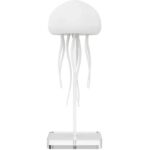 چراغ خواب مدل عروس دریایی AURORA RGB پایه شفاف