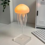 چراغ خواب مدل عروس دریایی AURORA RGB پایه شفاف - تصویر 2