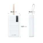 پاوربانک 22.5 وات ریمکس مدل RPP-506 ظرفیت 30000 میلی آمپر ساعت - تصویر 3